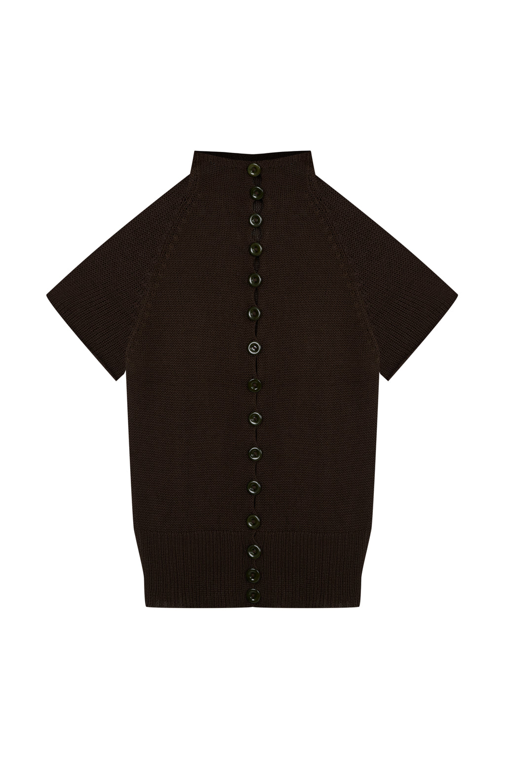 Knit Cardigan – Brown