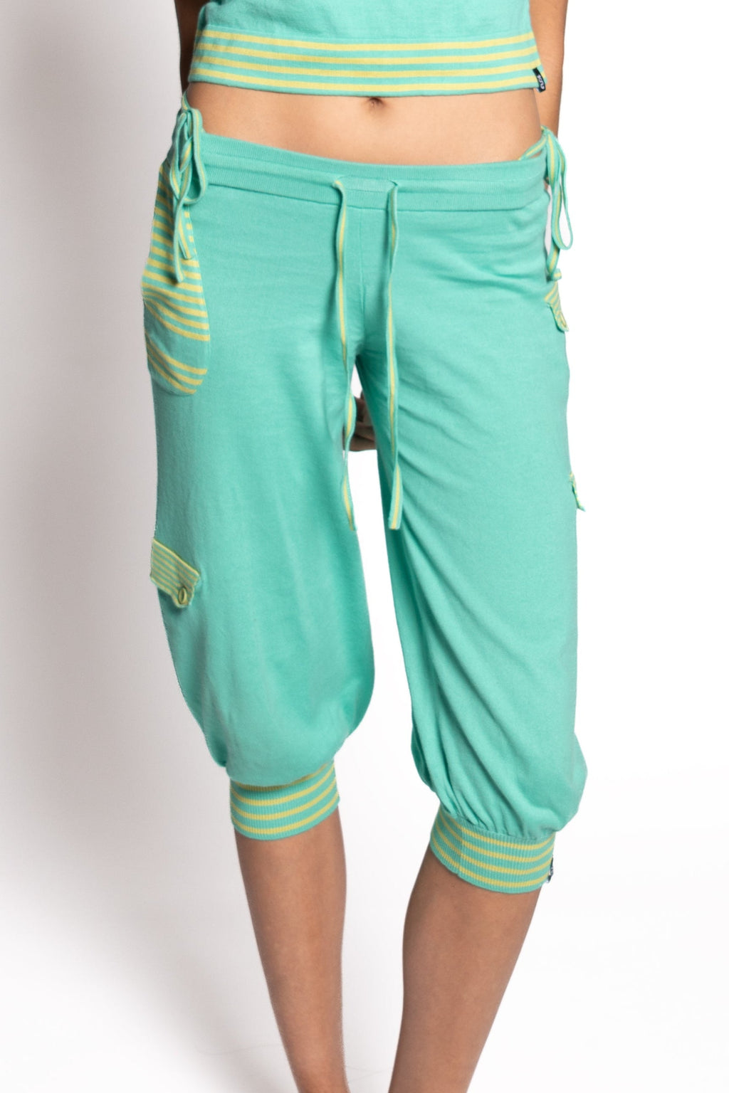 Layered Capris – Mint