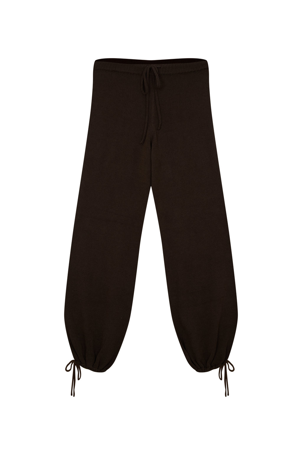 Knit Joggers – Brown