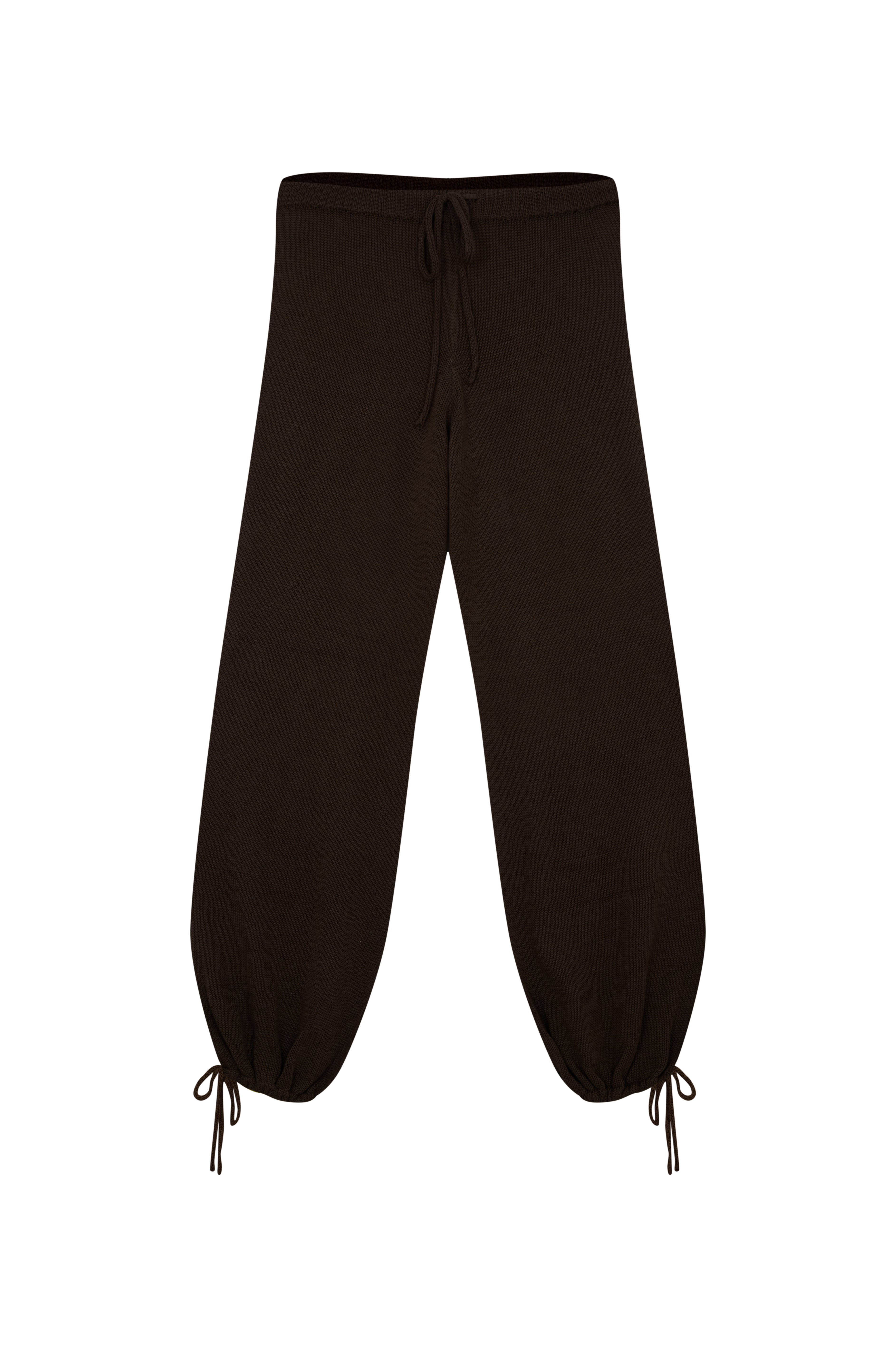 Knit Joggers – Brown