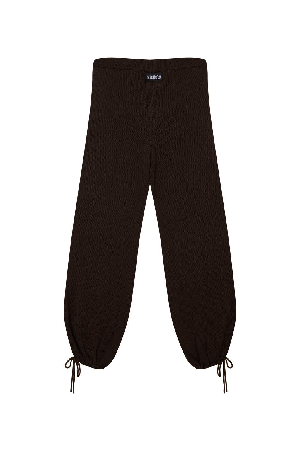 Knit Joggers – Brown