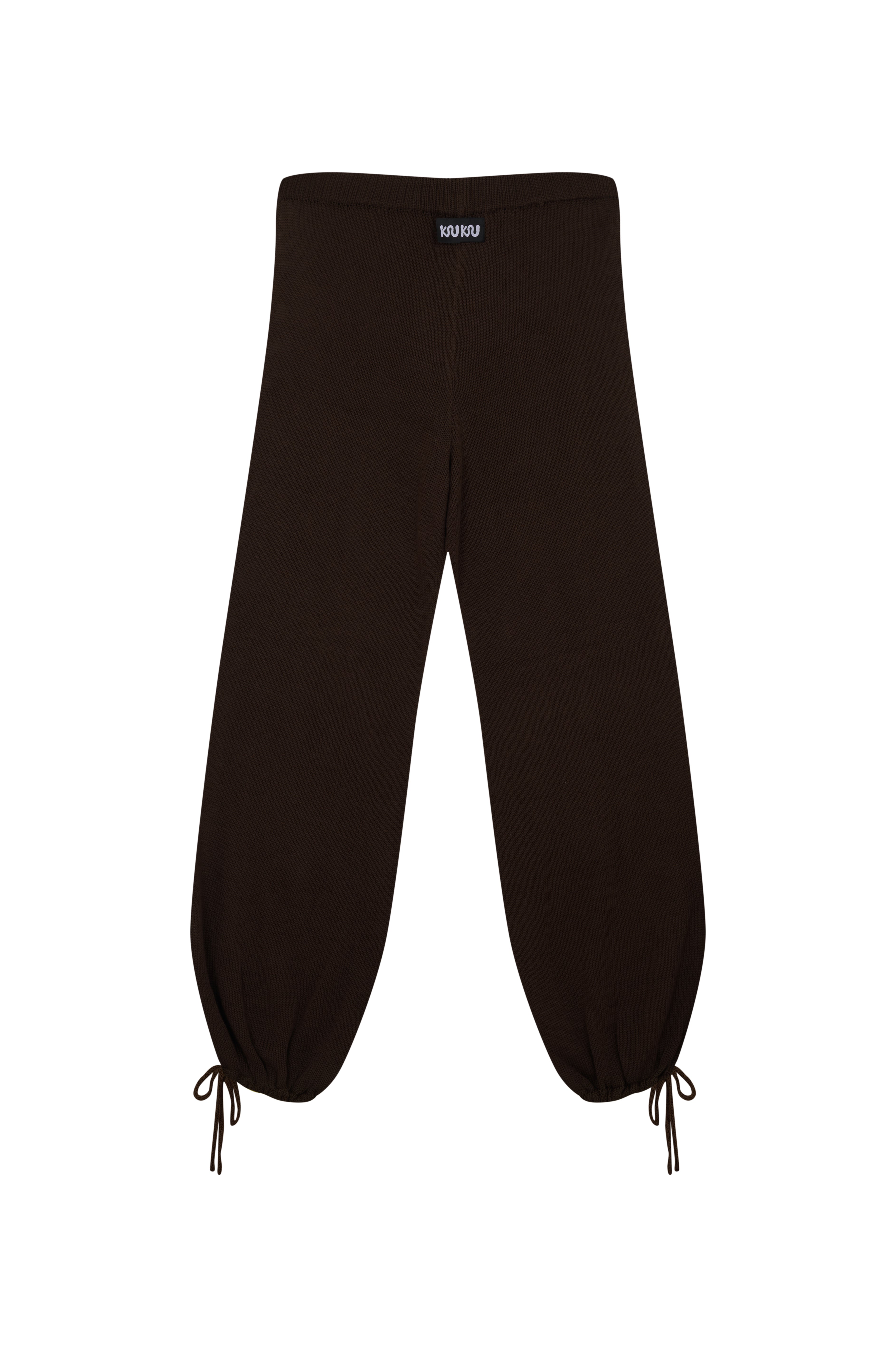 Knit Joggers – Brown