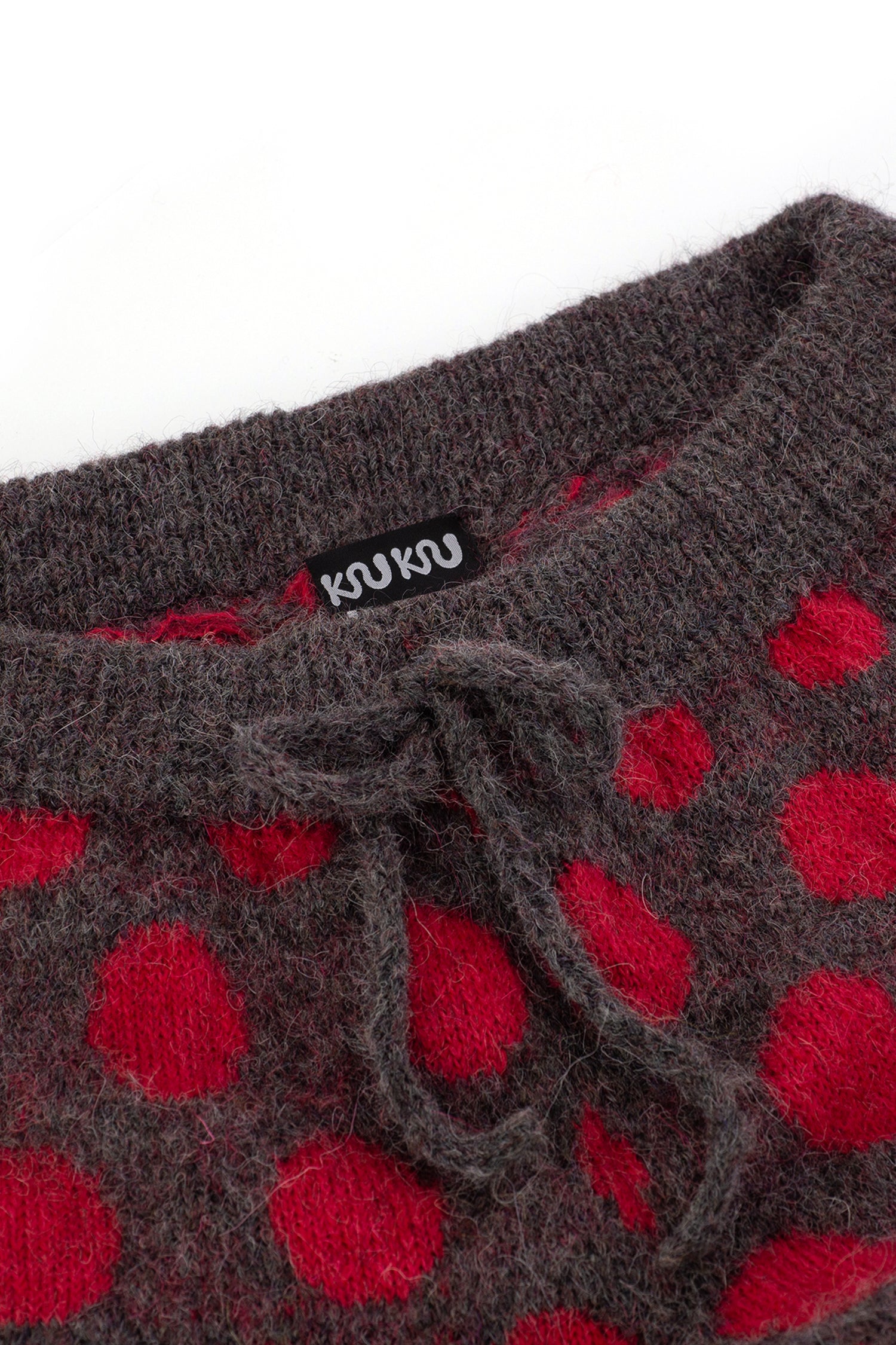 Polka Joggers – Red