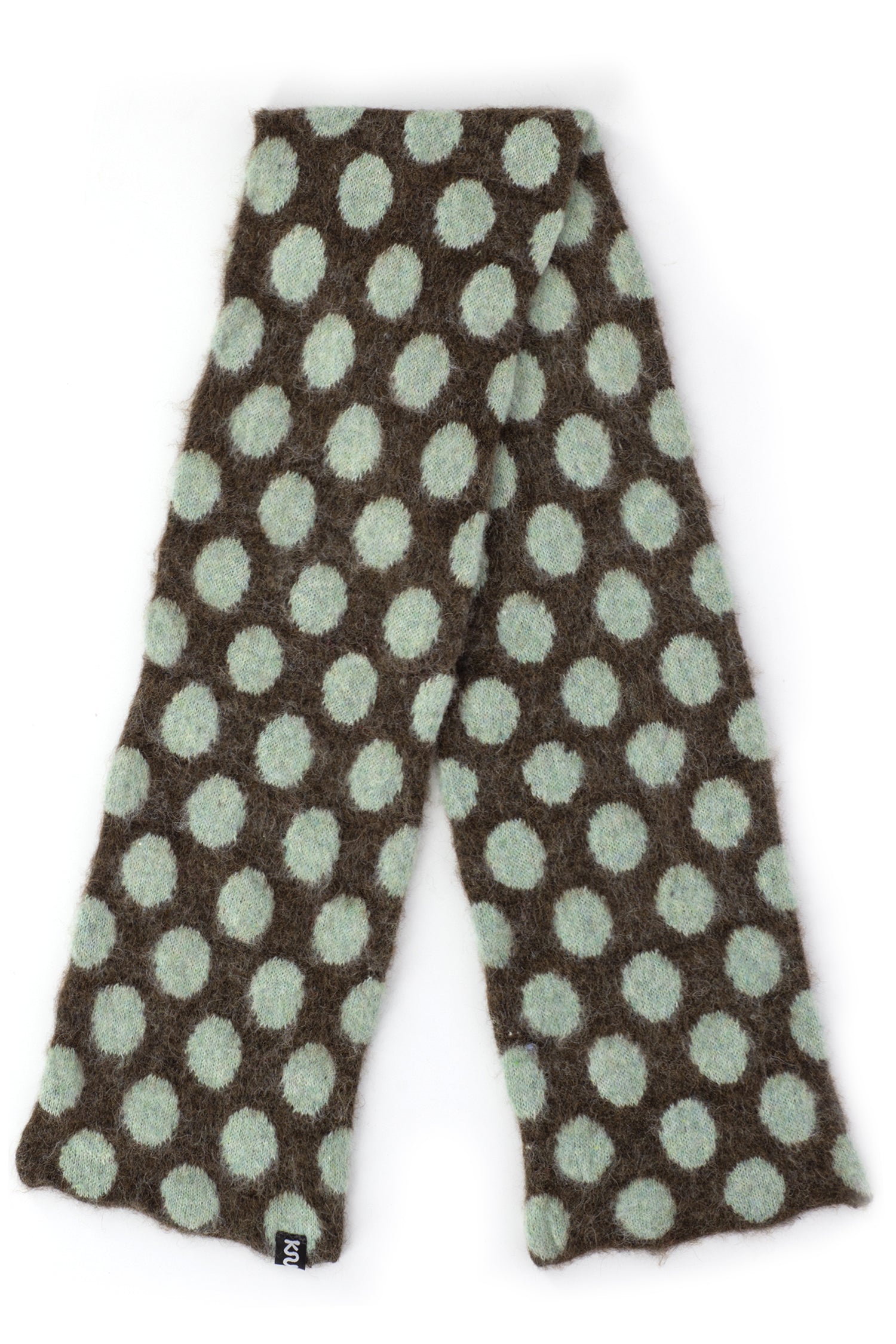 Polka Scarf – Mint