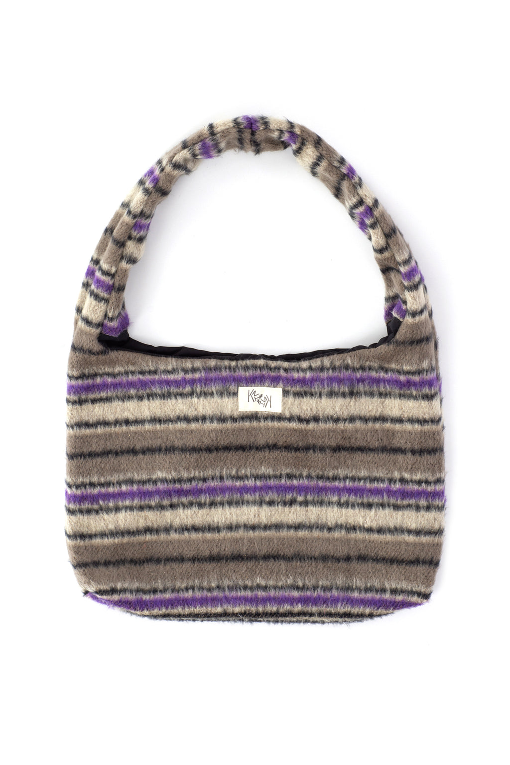 Large Faux Mohair Bag