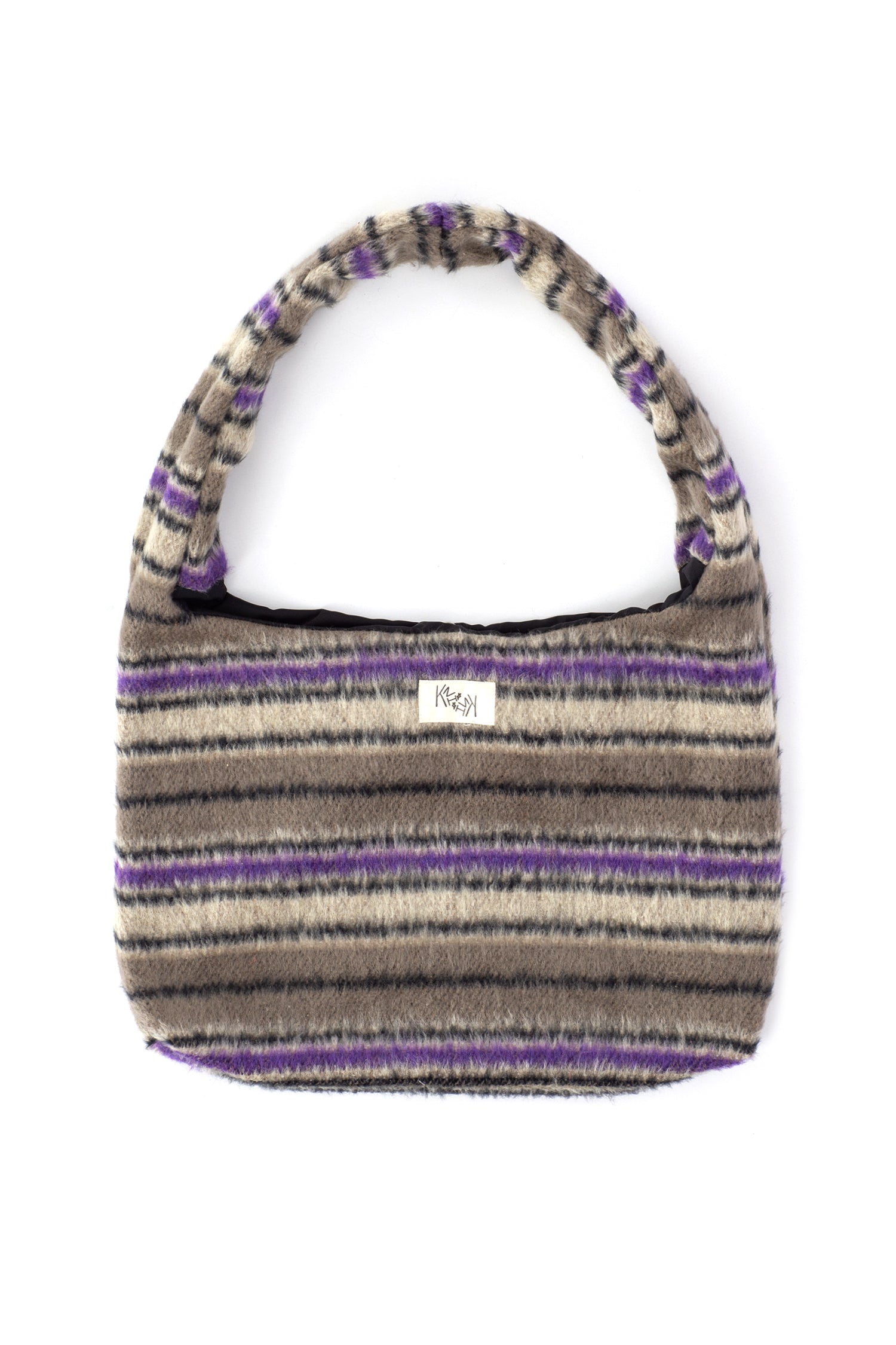 Large Faux Mohair Bag