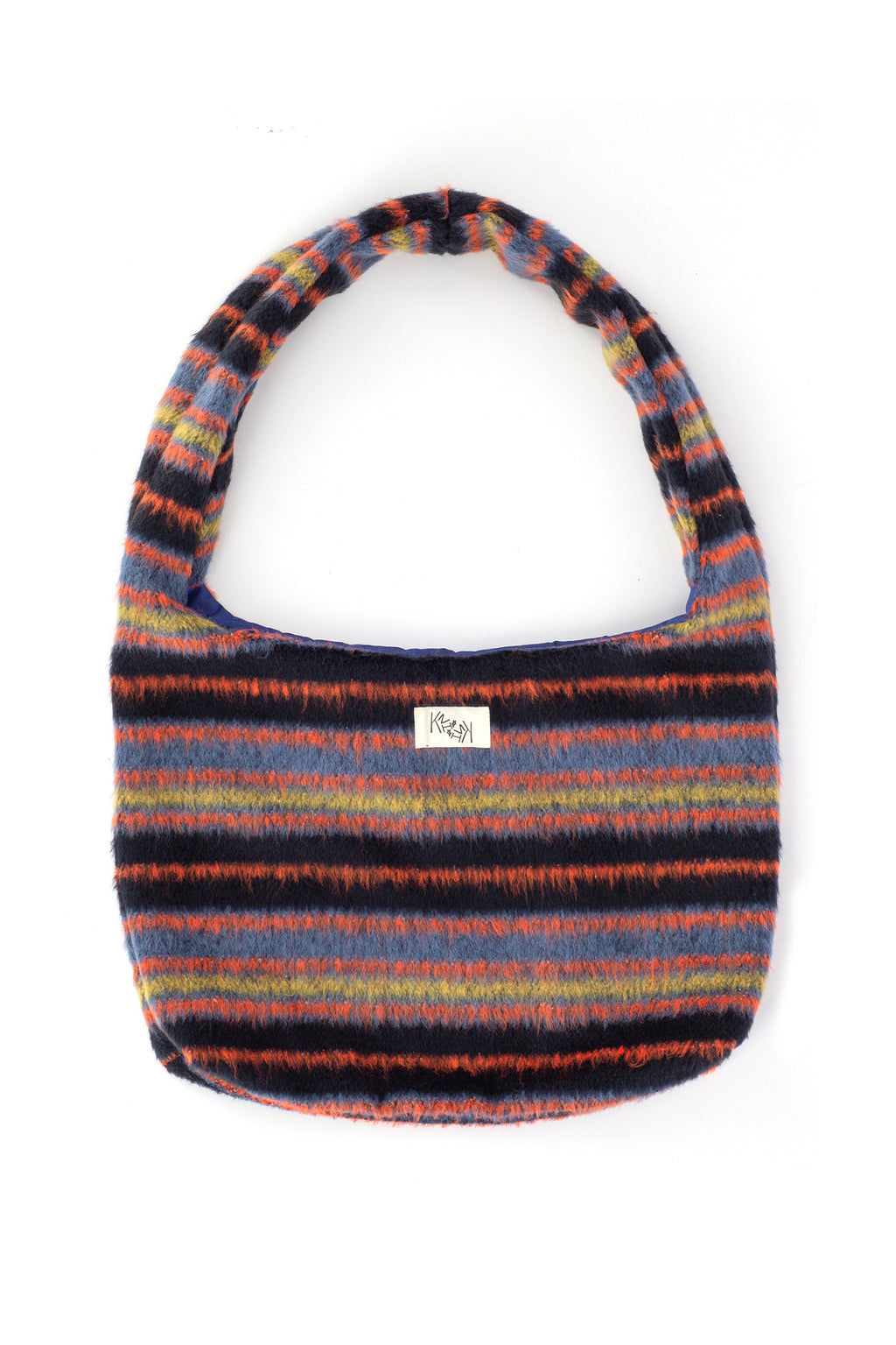 Large Faux Mohair Bag