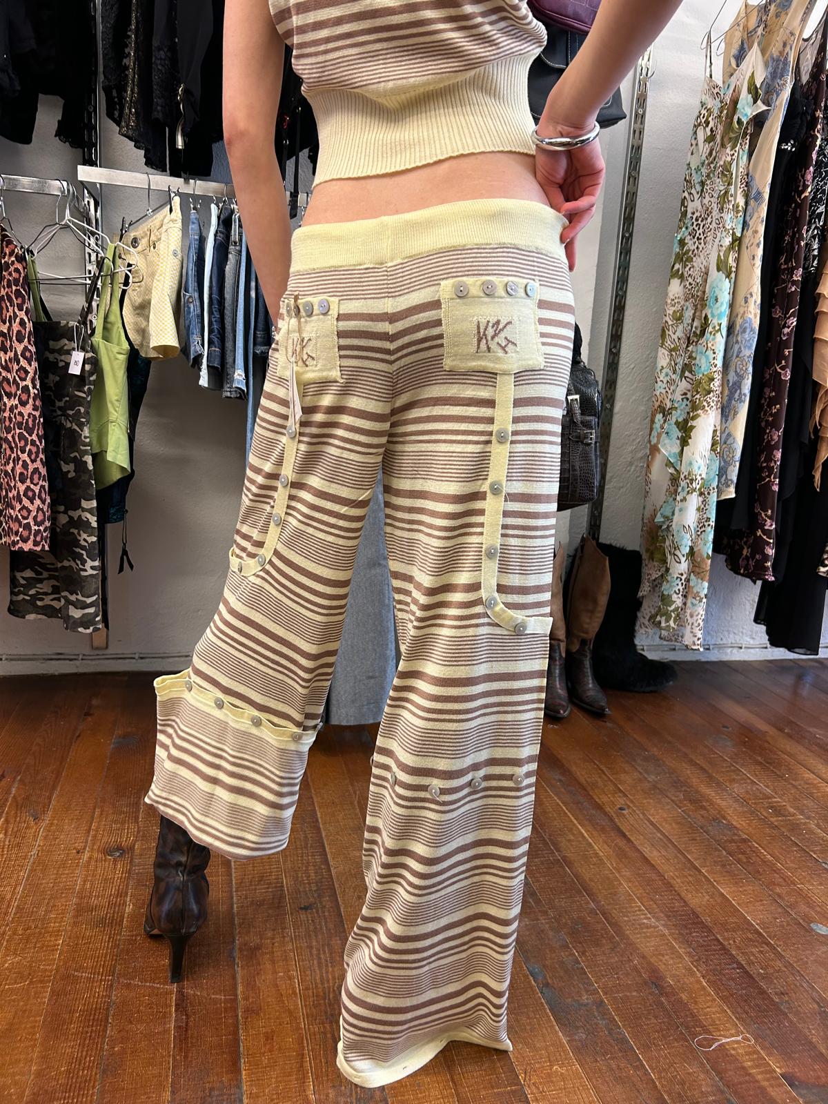 Buttoned Joggers