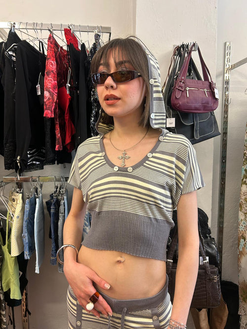 Buttoned Top